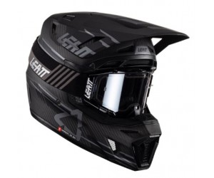 Шлем LEATT Helmet Moto 9.5 + Goggle [Black]